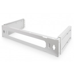 Digitus 19" 2U wall mounting patch-bracket Seinään asennettava laitekehikko Harmaa