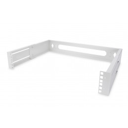 Digitus 19" 2U wall mounting patch-bracket Seinään asennettava laitekehikko Harmaa