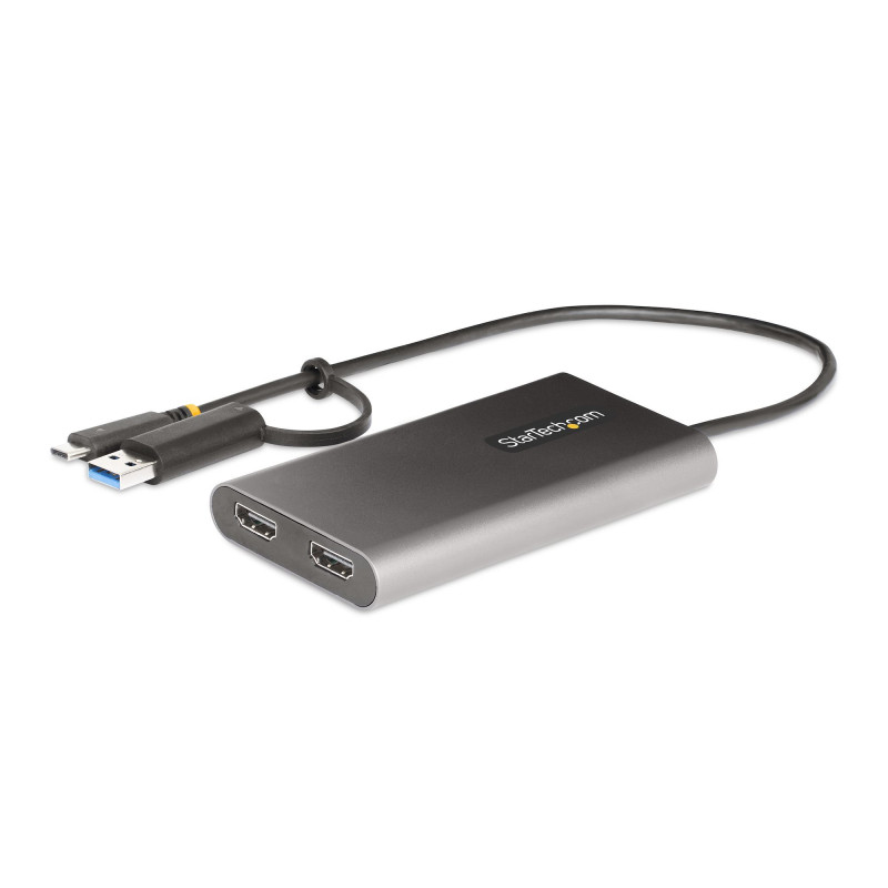 StarTech.com 109B-USBC-HDMI USB grafiikka-adapteri 3840 x 2160 pikseliä Harmaa