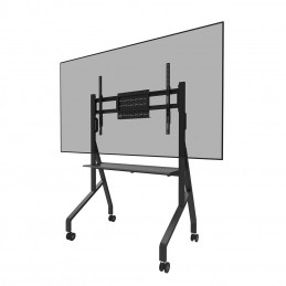 Neomounts by Newstar FL50-525BL1 multimedialaitteiden kärry ja teline Musta Litteä paneeli Multimediavaunu