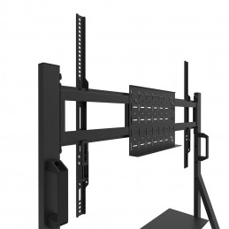 Neomounts by Newstar FL50-525BL1 multimedialaitteiden kärry ja teline Musta Litteä paneeli Multimediavaunu