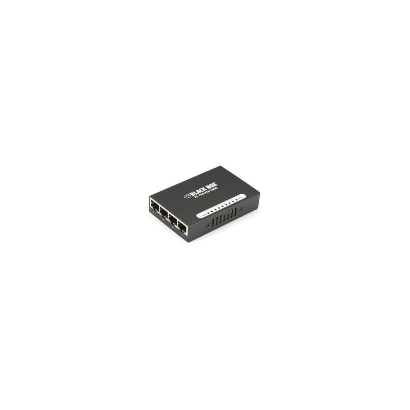 Black Box LBS008A verkkokytkin Hallitsematon L2 Fast Ethernet (10 100) Musta