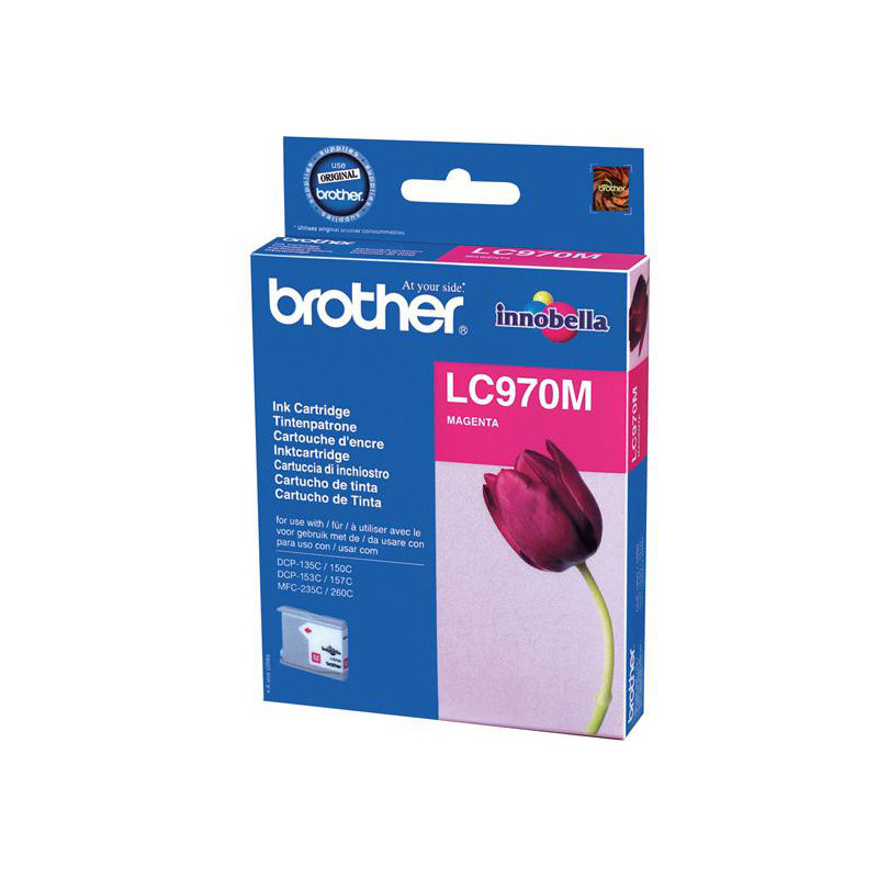 Brother LC-970MBP mustekasetti 1 kpl Alkuperäinen Magenta