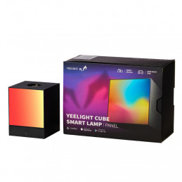 Yeelight Cube Älypöytävalaisin Musta Wi-Fi Bluetooth