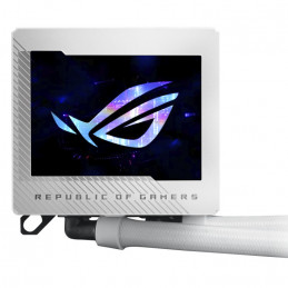 ASUS ROG RYUJIN III 360 ARGB White Edition Suoritin All-in-one-nesteenjäähdytin 12 cm Valkoinen 1 kpl