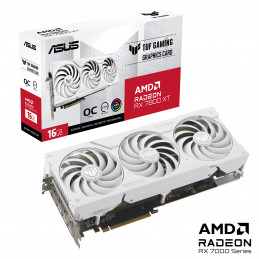 ASUS TUF Gaming TUF-RX7800XT-O16G-WHITE-GAMING AMD Radeon RX 7800 XT 16 GB GDDR6