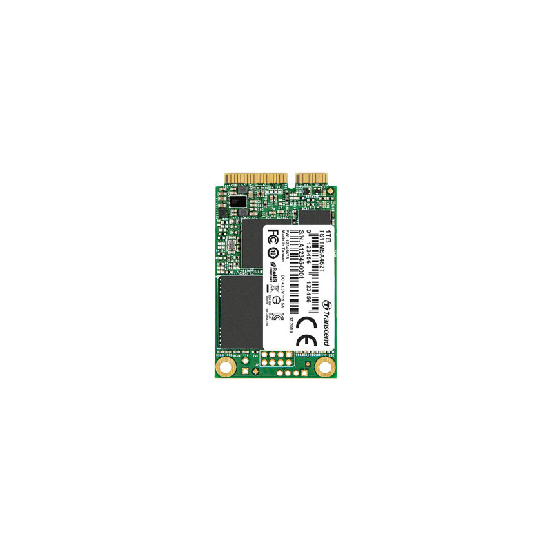 Transcend MSA452T-I mSATA 512 GB Serial ATA III 3D TLC NAND