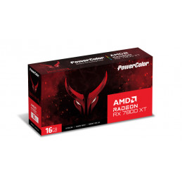 PowerColor RX 7800 XT 16G-E OC näytönohjain AMD Radeon RX 7800 XT 16 GB GDDR6