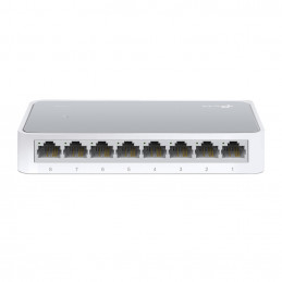 TP-Link TL-SF1008D verkkokytkin Hallitsematon Fast Ethernet (10 100) Valkoinen