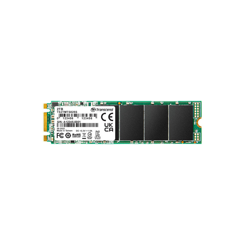 Transcend M.2 SSD 825S 2 TB Serial ATA III 3D NAND