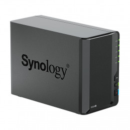 Synology DiskStation DS224+ NAS- ja tallennuspalvelimet Työpöytä Ethernet LAN Musta J4125