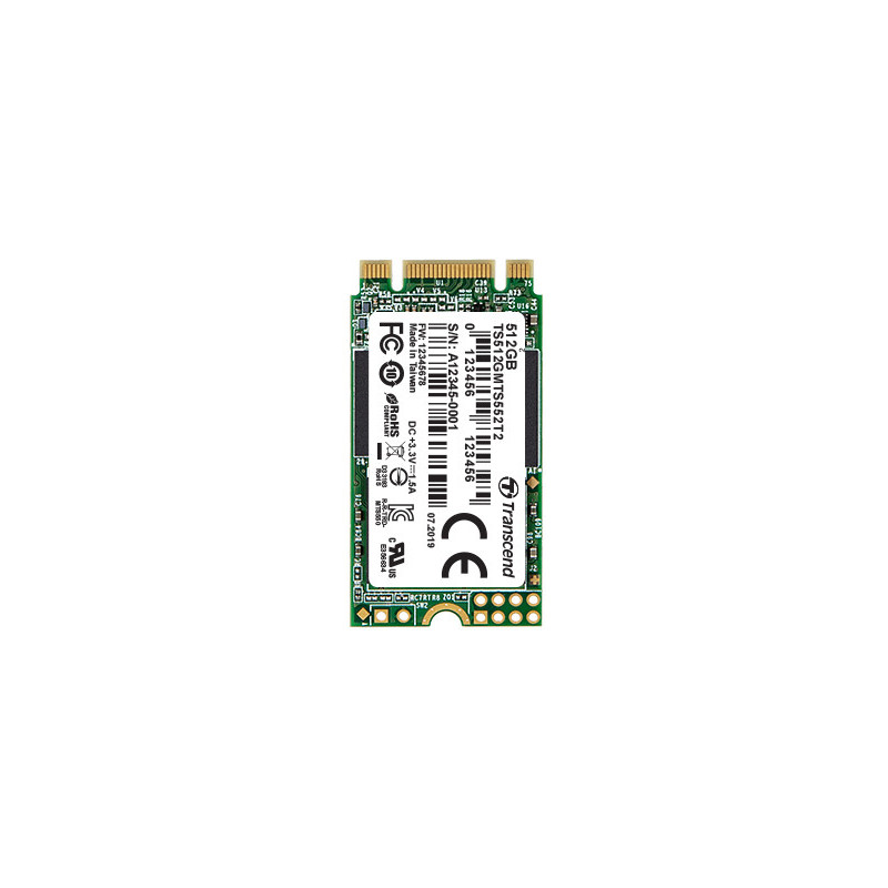 Transcend MTS552T2 M.2 64 GB Serial ATA III 3D TLC NAND