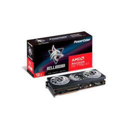 PowerColor Hellhound RX 7700 XT 12G-L OC AMD Radeon RX 7700 XT 12 GB GDDR6