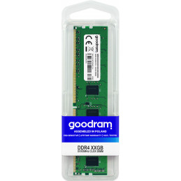 Goodram GR2666D464L19S 16GDC muistimoduuli 16 GB 2 x 8 GB DDR4 2666 MHz