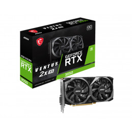 MSI GEFORCE RTX 3050 VENTUS 2X XS 8G OC näytönohjain NVIDIA 8 GB GDDR6