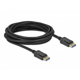 DeLOCK 80264 DisplayPort-kaapeli 5 m Musta