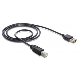 DeLOCK 3m USB 2.0 A - B m m USB-kaapeli USB A USB B Musta