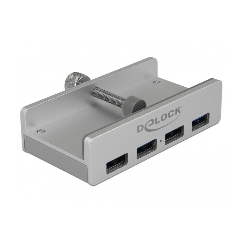 DeLOCK 64046 keskitin USB 3.2 Gen 1 (3.1 Gen 1) Type-A 5000 Mbit s Hopea