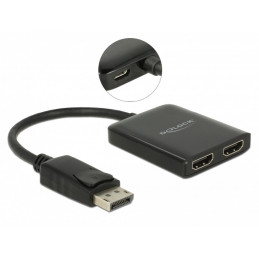 DeLOCK 87720 videohaaroitin DisplayPort 2x HDMI