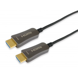 Equip 119433 HDMI-kaapeli 100 m HDMI-tyyppi A (vakio) Musta