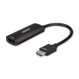 Lindy 38329 videokaapeli-adapteri 0,157 m HDMI-tyyppi A (vakio) DisplayPort Musta