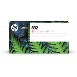 HP 832 1-liter Magenta Latex Ink Cartridge