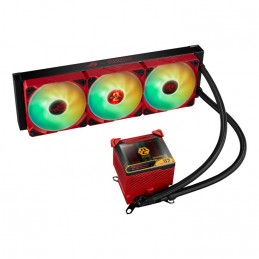 ASUS ROG RYUJIN III 360 ARGB EVA-02 EDITION Tietokonekotelo All-in-one-nesteenjäähdytin 12 cm Musta, Punainen