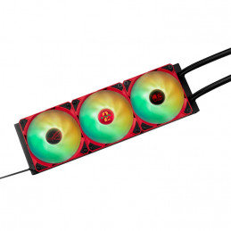 ASUS ROG RYUJIN III 360 ARGB EVA-02 EDITION Tietokonekotelo All-in-one-nesteenjäähdytin 12 cm Musta, Punainen