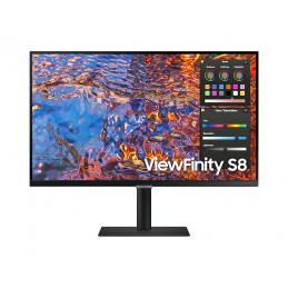 Samsung LS27B800PXPXEN tietokoneen litteä näyttö 68,6 cm (27") 3840 x 2160 pikseliä 4K Ultra HD LED Musta