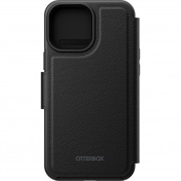 OtterBox Folio for MagSafe matkapuhelimen suojakotelo 17 cm (6.7") Lompakkokotelo Musta