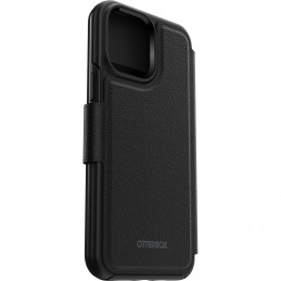 OtterBox Folio for MagSafe matkapuhelimen suojakotelo 17 cm (6.7") Lompakkokotelo Musta