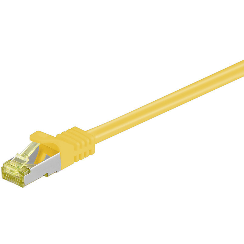 Goobay RJ-45 CAT7 30m verkkokaapeli Keltainen S FTP (S-STP)