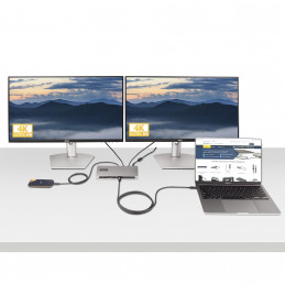 StarTech.com A40G2MB-TB4-CABLE Thunderbolt-kaapeli 2 m 40 Gbit s Musta