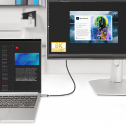 StarTech.com 135B-USBC-HDMI212M videokaapeli-adapteri 2 m USB Type-C HDMI-tyyppi A (vakio) Harmaa