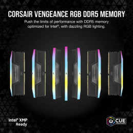 Corsair Vengeance RGB CMH48GX5M2B7200C36 muistimoduuli 48 GB 2 x 24 GB DDR5 7200 MHz
