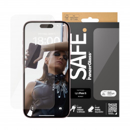 PanzerGlass SAFE. Screen Protector iPhone 2023 6.1 Ultra-Wide Fit Kirkas näytönsuoja Apple 1 kpl