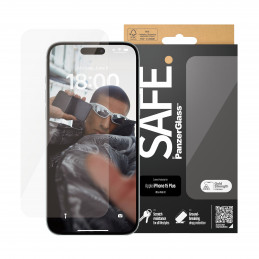 PanzerGlass SAFE. Screen Protector iPhone 2023 6.7 Ultra-Wide Fit Kirkas näytönsuoja Apple 1 kpl