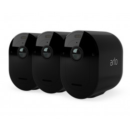 Arlo Pro 5 2K Spotlight Langaton Valvontakamera, 3-pack musta