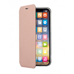 Screenor CLEVER matkapuhelimen suojakotelo 15,5 cm (6.1") Lompakkokotelo Ruusu