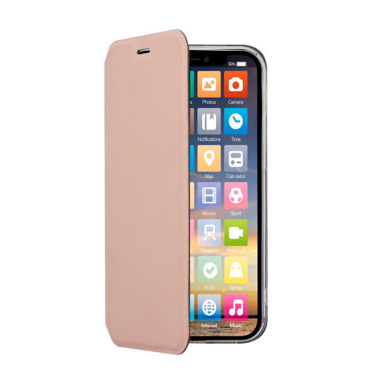 Screenor CLEVER matkapuhelimen suojakotelo 15,5 cm (6.1") Lompakkokotelo Ruusu