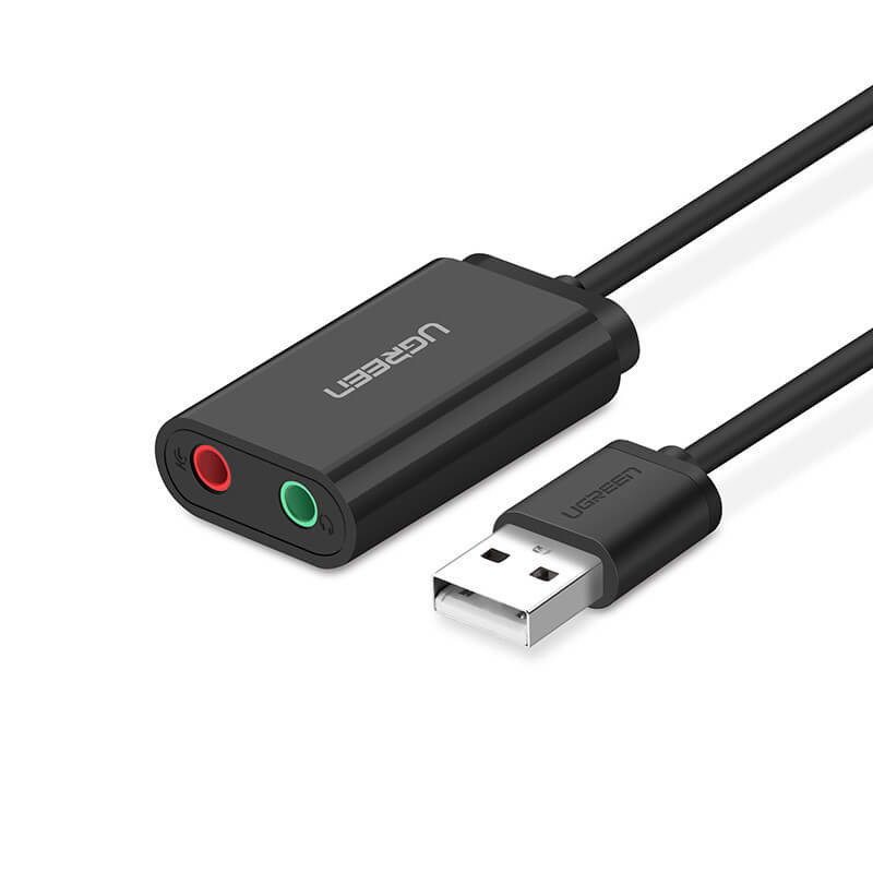 Ugreen 30724 äänikortti 2.0 kanavaa USB