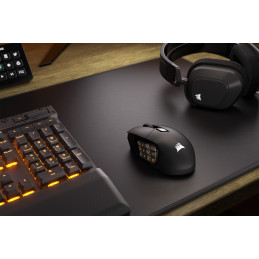 Corsair SCIMITAR ELITE WIRELESS hiiri Oikeakätinen RF Wireless + Bluetooth + USB Type-C Optinen 26000 DPI