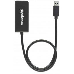 Manhattan 152259 USB grafiikka-adapteri Musta