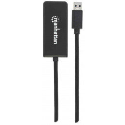Manhattan 152259 USB grafiikka-adapteri Musta