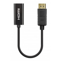 Manhattan 153713 kaapelin sukupuolenvaihtaja DisplayPort HDMI Musta