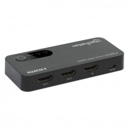 Manhattan 207614 videohaaroitin HDMI 2x HDMI