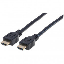 Manhattan 353953 HDMI-kaapeli 5 m HDMI-tyyppi A (vakio) Musta
