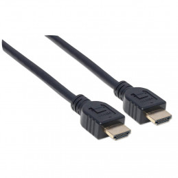 Manhattan 353953 HDMI-kaapeli 5 m HDMI-tyyppi A (vakio) Musta