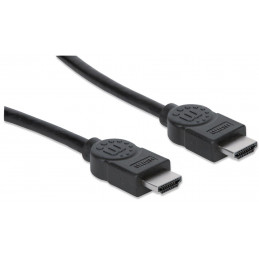 Manhattan 306133 HDMI-kaapeli 5 m HDMI-tyyppi A (vakio) Musta