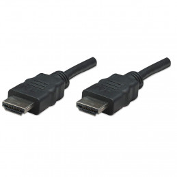 Manhattan 308441 HDMI-kaapeli 7,5 m HDMI-tyyppi A (vakio) Musta